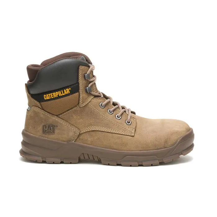 Cat Footwear Alloy Toe Men039s Mobilize Alloy Toe Work Boot Fossil 8211 Men