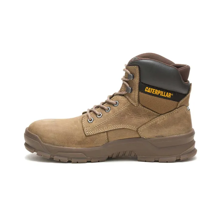 Cat Footwear Alloy Toe Men039s Mobilize Alloy Toe Work Boot Fossil 8211 Men