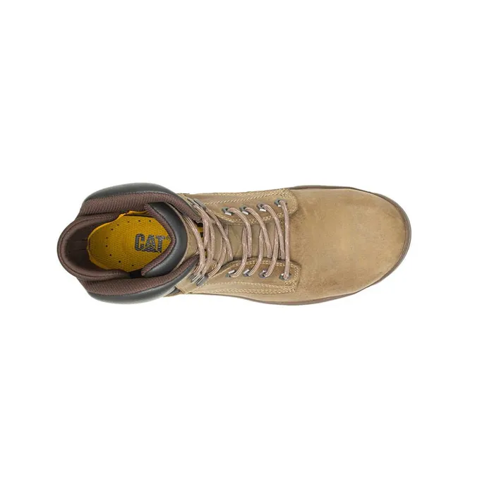 Cat Footwear Alloy Toe Men039s Mobilize Alloy Toe Work Boot Fossil 8211 Men