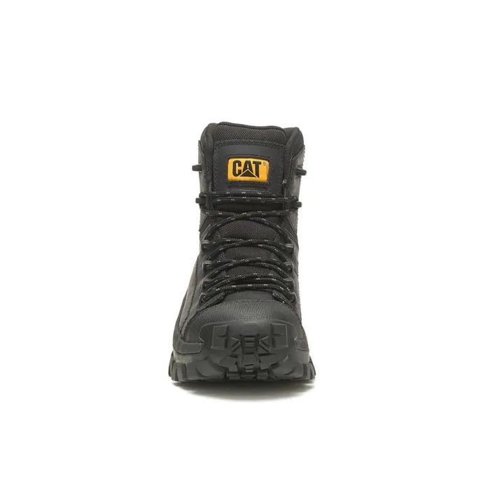 Cat Footwear Boots Men039s Invader Hiker Waterproof Composite Toe Work Boot Black 8211 Men
