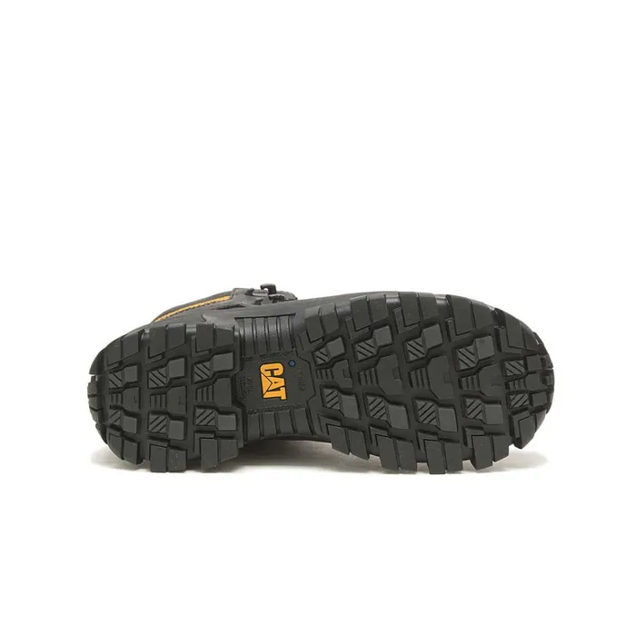 Cat Footwear Boots Men039s Invader Hiker Waterproof Composite Toe Work Boot Black 8211 Men
