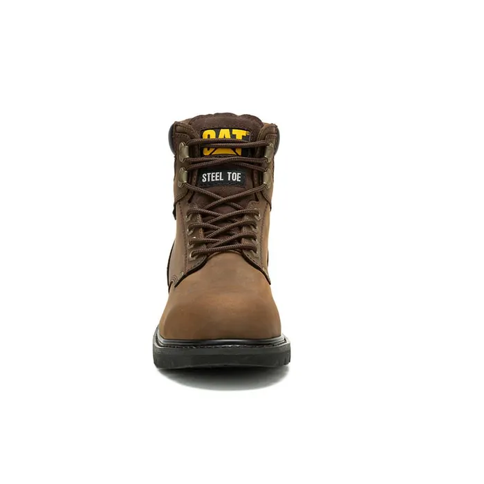 Cat Footwear Boots Men039s Second Shift Waterproof Steel Toe Work Boot Dark Brown 8211 Men