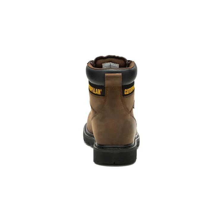 Cat Footwear Boots Men039s Second Shift Waterproof Steel Toe Work Boot Dark Brown 8211 Men