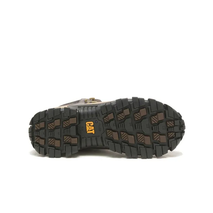 Cat Footwear Lightweight Men039s Invader Hiker Waterproof Composite Toe Work Boot Coffee Bean 8211 Men