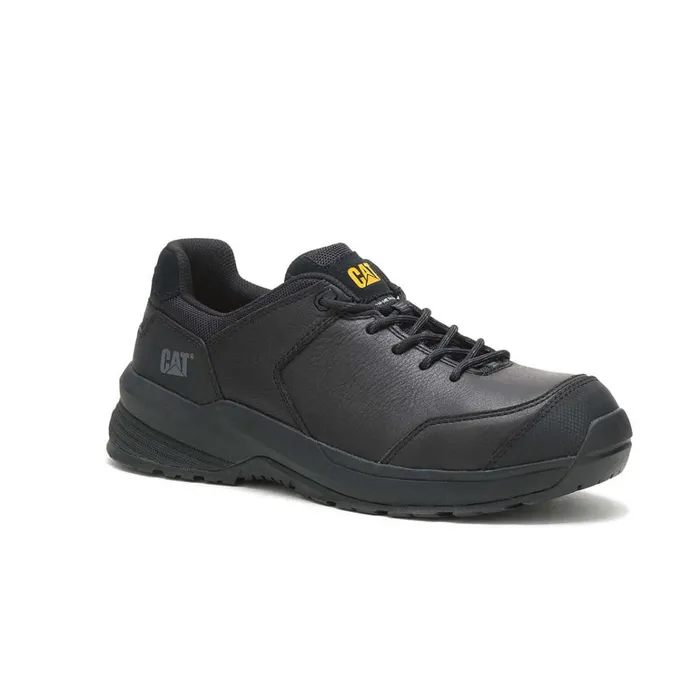 Cat Footwear Shoes Men039s Streamline 20 Leather Composite Toe Work Shoe Black 8211 Men