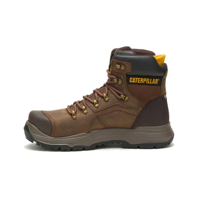 Cat Footwear Steel Toe Men039s Diagnostic 20 Waterproof Steel Toe Work Boot Pyramid 8211 Men