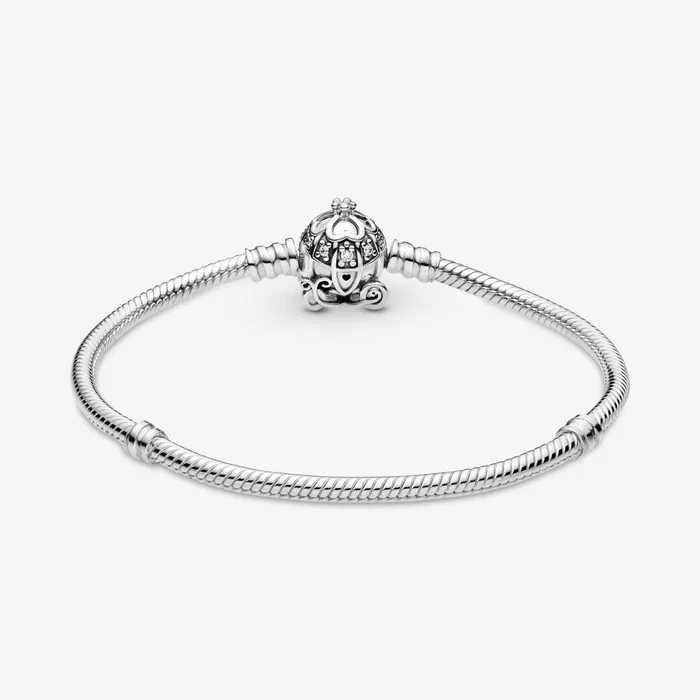 Charm Bracelets Women Pandora Disney Cinderella Pumpkin Coach Clasp Pandora Moments Bracelet