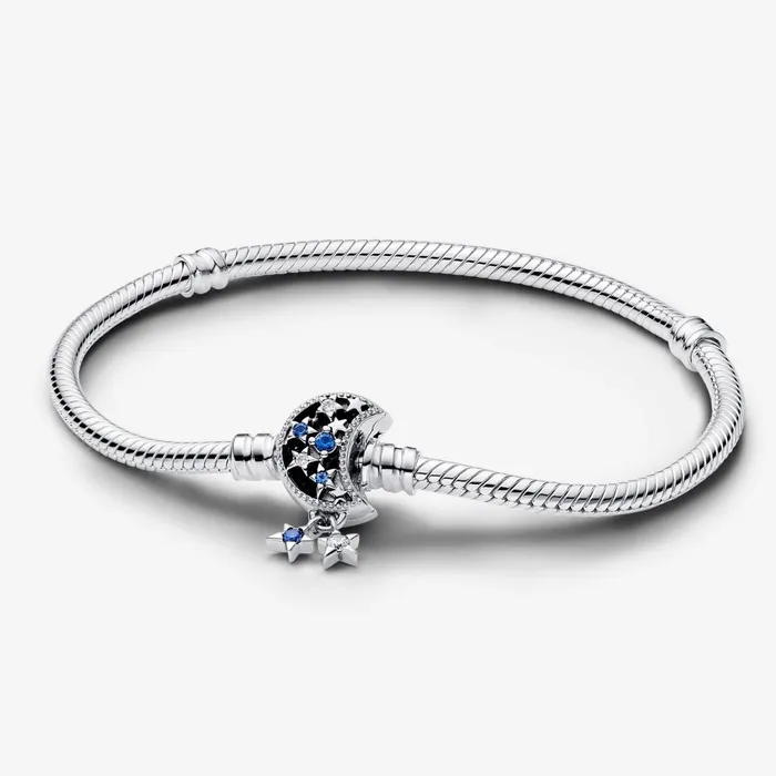Charm Bracelets Women Pandora Moon And Star Bracelet Set