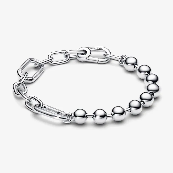Charm Bracelets Women Pandora Online ME Metal Bead and Link Chain Bracelet Sterling Silver Charm Bracelets Women Pandora Online ME Metal Bead and Link Chain Bracelet Sterling Silver