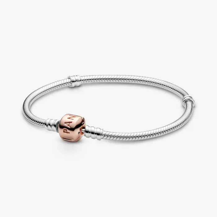 Charm Bracelets Women Pandora Online Moments Snake Chain Bracelet Twotone