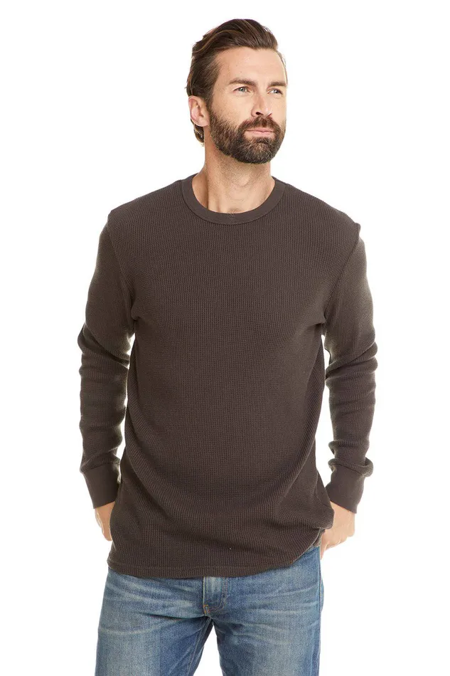 Chaser Brand THERMAL LS CREW W CUFF Mens Tops