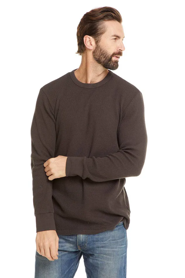 Chaser Brand THERMAL LS CREW W CUFF Mens Tops