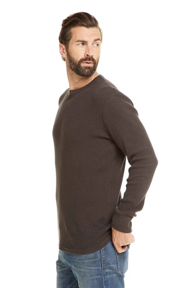 Chaser Brand THERMAL LS CREW W CUFF Mens Tops