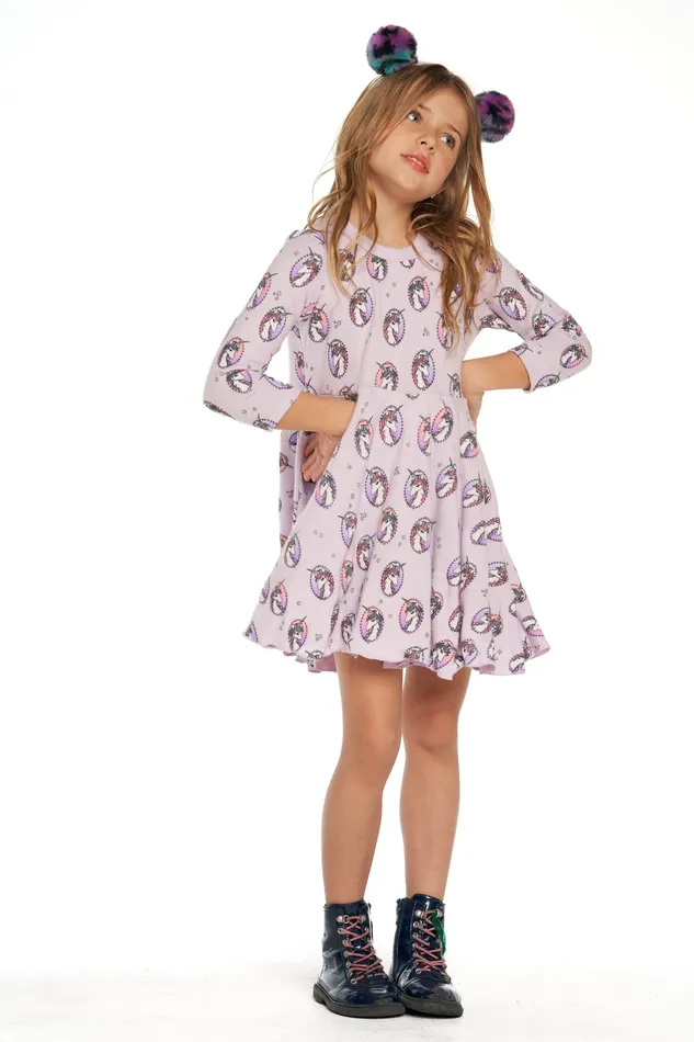 Chaser Brand Unicorn Wreath Dress Girls Dresses and Skirts