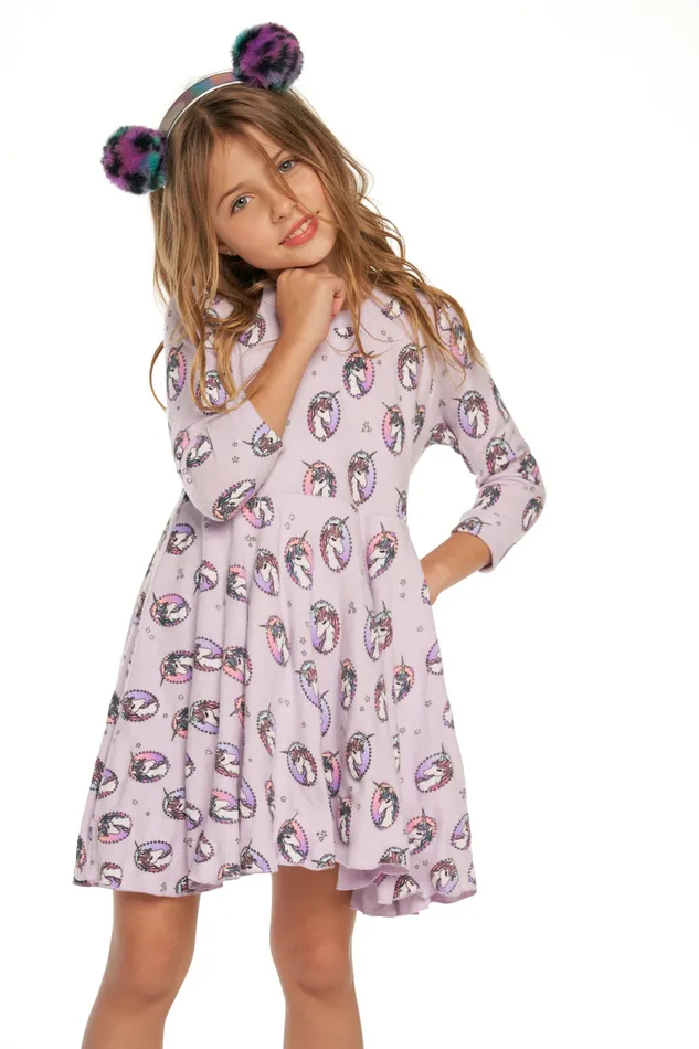 Chaser Brand Unicorn Wreath Dress Girls Dresses and Skirts
