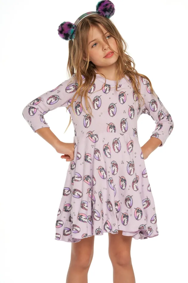 Chaser Brand Unicorn Wreath Dress Girls Dresses and Skirts