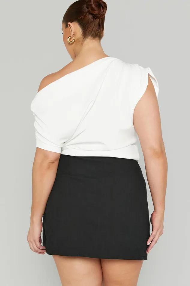Chevy Mini Skirt 8211 Wrap Skirt In Black Women Showpo Skirts