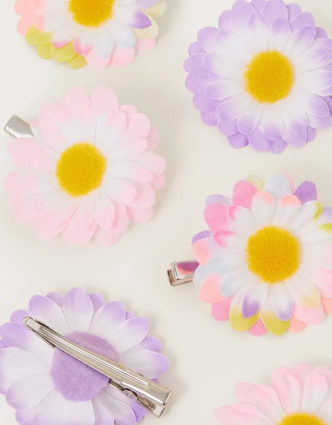 Children 6Pack Sunflower Hair Clips Monsoon Girls039 Hair Accessories