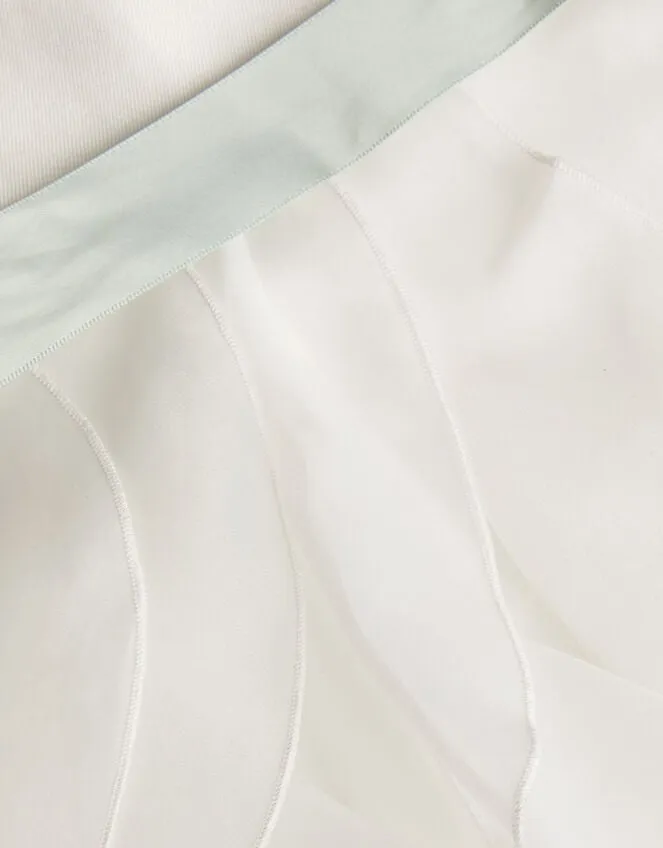 Children Baby Cannes Organza Ruffle Dress Ivory Monsoon Partywear