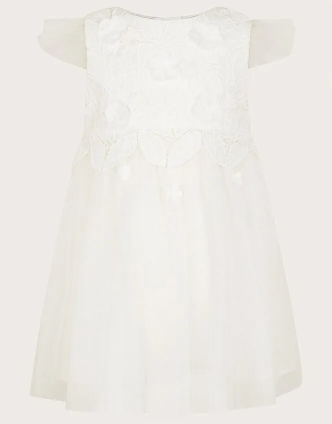 Children Baby Ophelia Lace Tulle Dress Ivory Monsoon Dresses