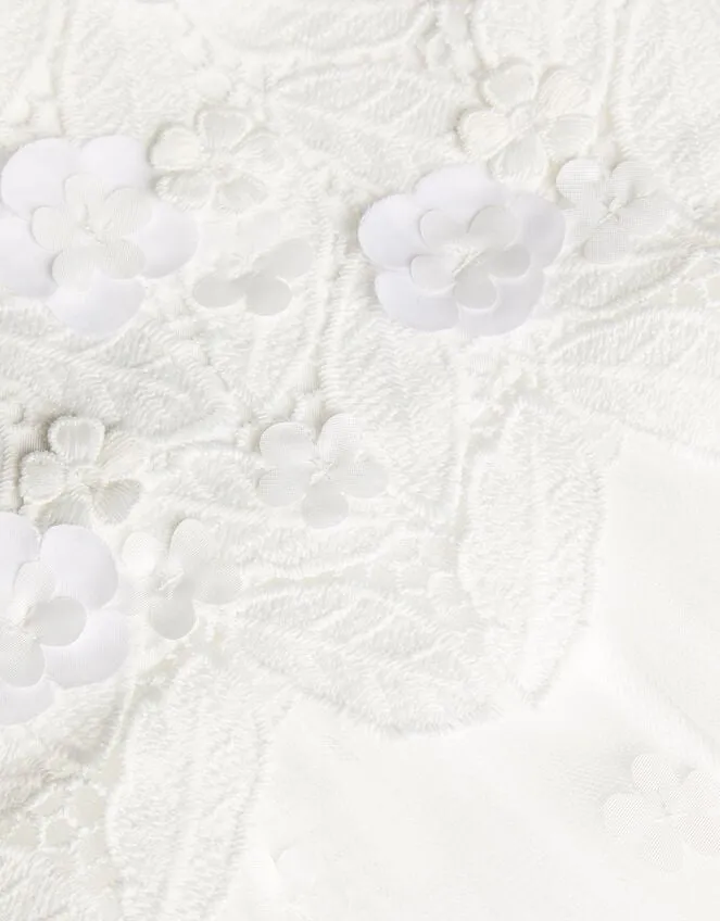 Children Baby Ophelia Lace Tulle Dress Ivory Monsoon Dresses