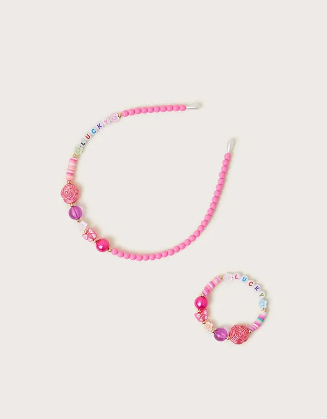 Children Beaded Charm Headband Monsoon Girls039 Hair Accessories