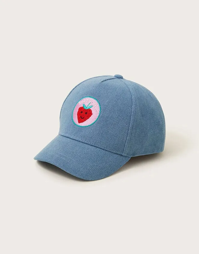 Children Berry Denim Cap Blue Monsoon Casualwear Collection