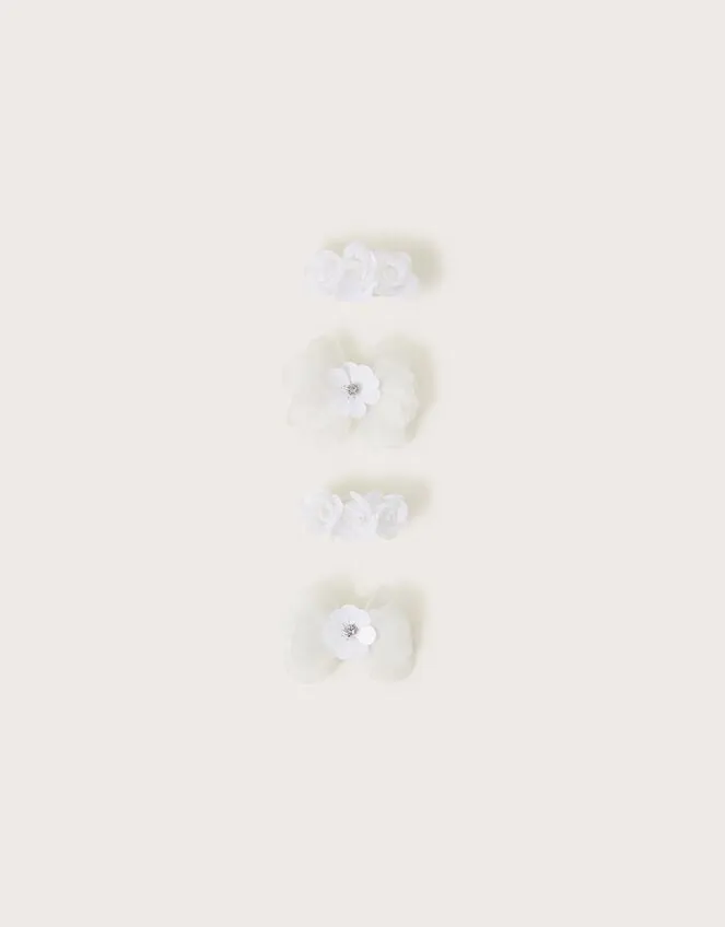 Children Bridesmaid Hair Clips 4 Pack Monsoon Girls039 Hair Accessories