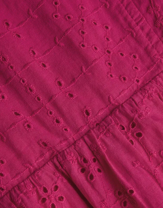 Children Broderie Blouse Pink Monsoon Tops and TShirts