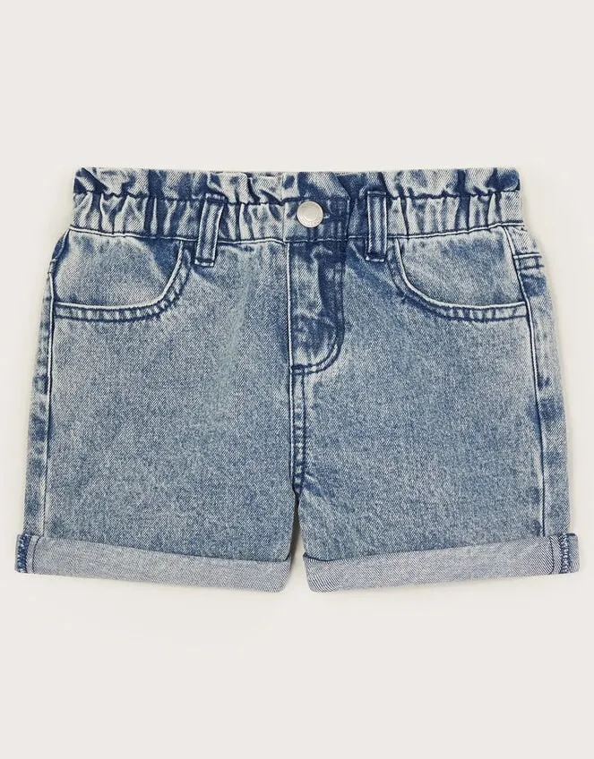 Children Denim Shorts Blue Monsoon Trousers and Shorts