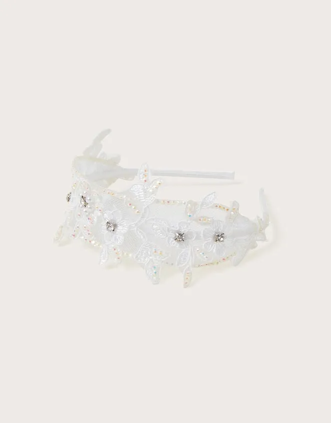 Children Embellished Floral Bridesmaid Headband Monsoon Girls039 Hair Accessories