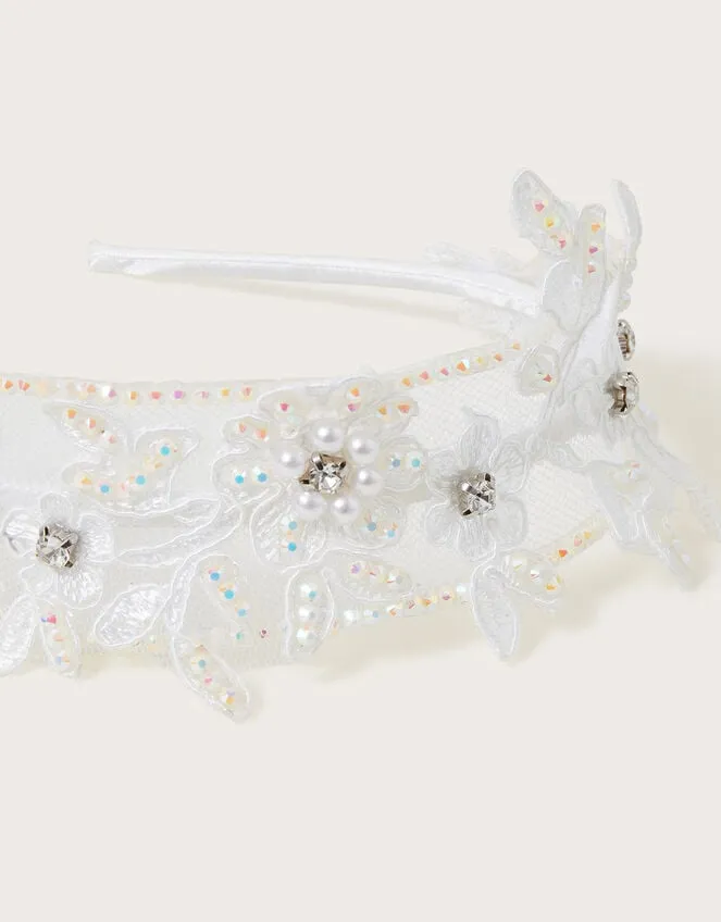 Children Embellished Floral Bridesmaid Headband Monsoon Girls039 Hair Accessories