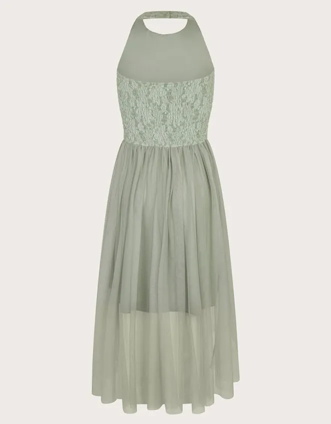 Children Hayley Lace Prom Dress Green Monsoon Prom Dresses and Shoes