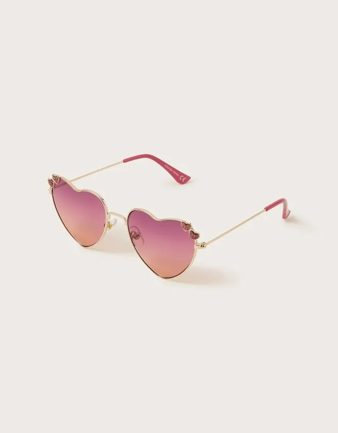 Children Heart Detail Sunglasses Monsoon Hats and Sunglasses