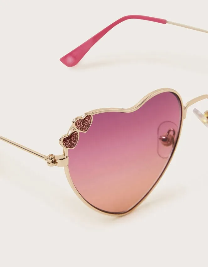 Children Heart Detail Sunglasses Monsoon Hats and Sunglasses