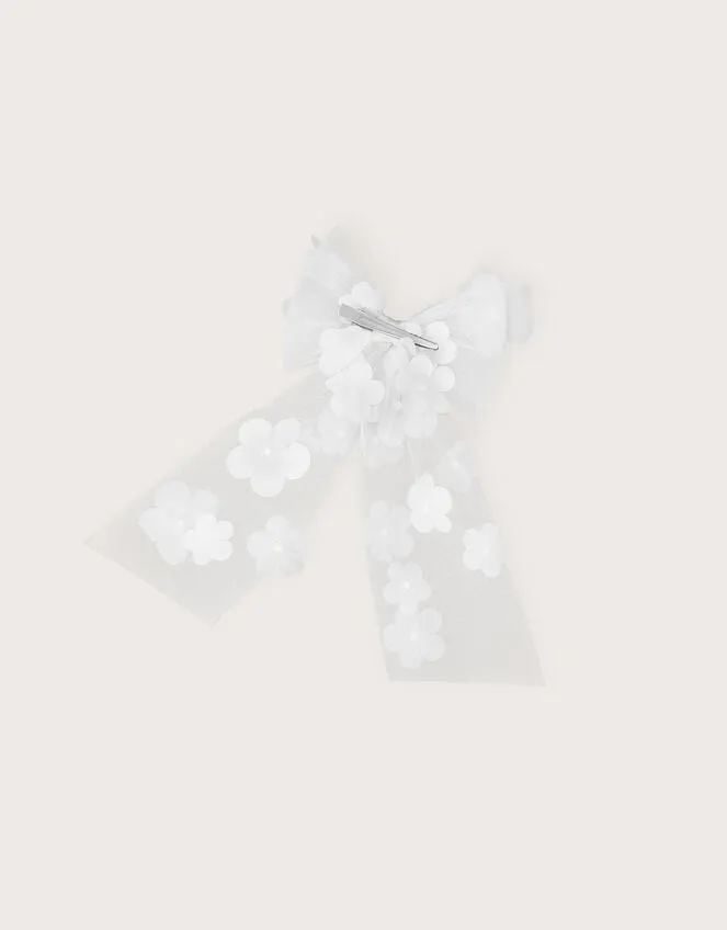 Children Lauren Flower Bow Hair Clip Monsoon Girls039 Hair Accessories