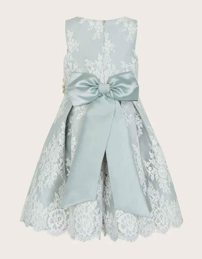 Children Lola Lace Dress Green Monsoon Dresses