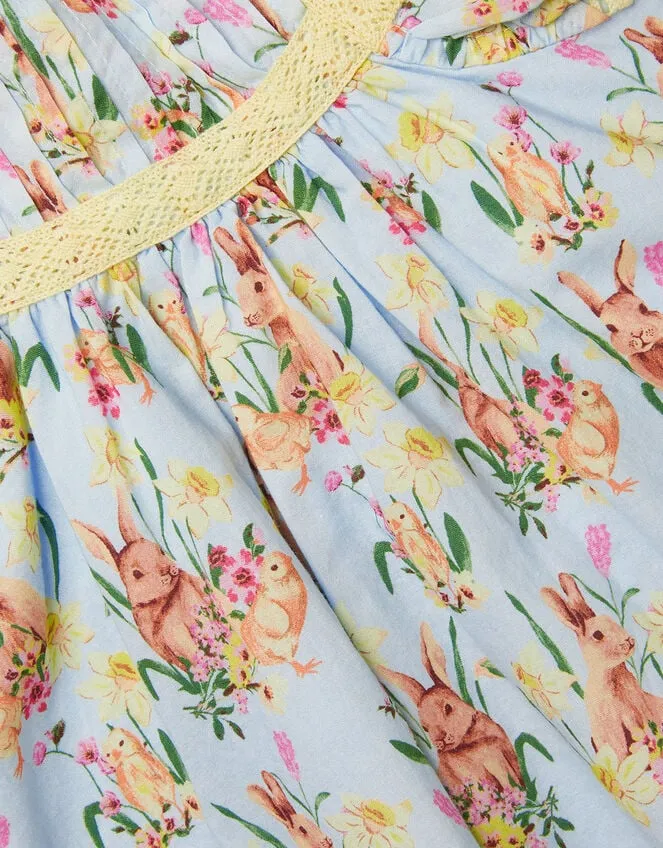 Children Newborn Bunny Daffodil Top And Leggings Set Yellow Monsoon Outfits and Rompers