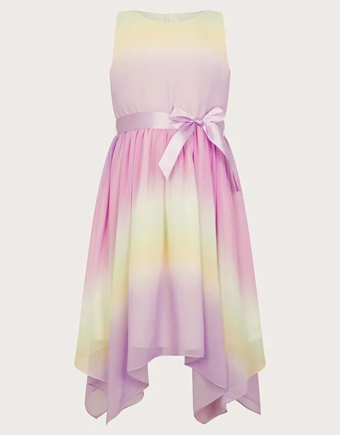 Children Ola Ombre Chiffon Dress Multi Monsoon Dresses