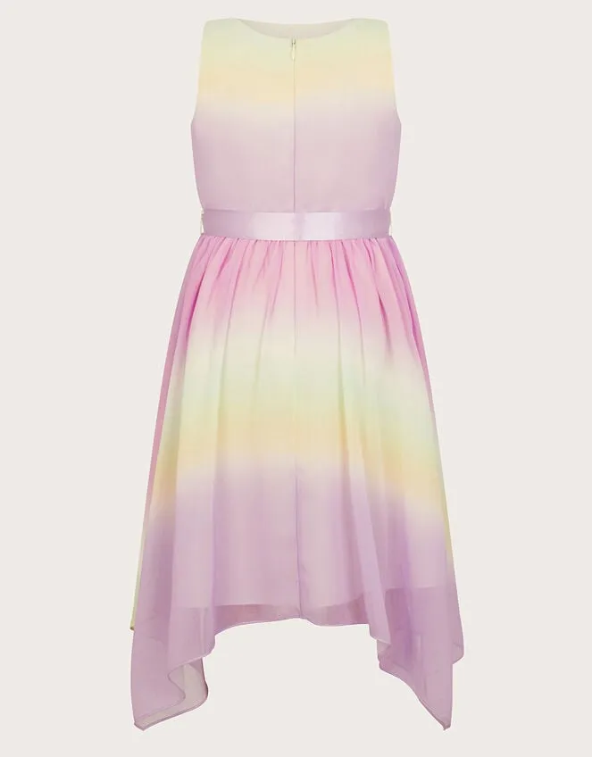 Children Ola Ombre Chiffon Dress Multi Monsoon Dresses