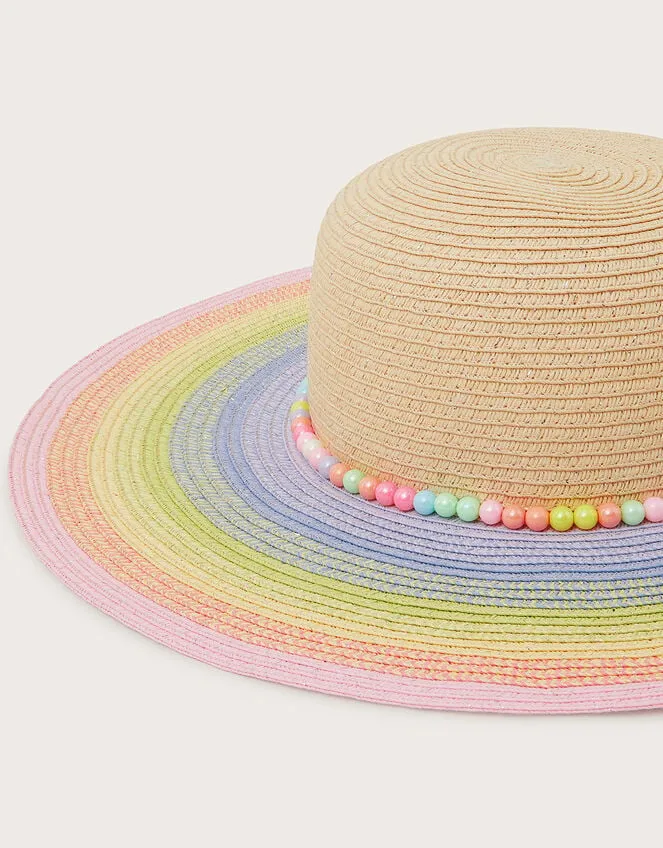 Children Ombre Floppy Hat Multi Monsoon Hats and Sunglasses