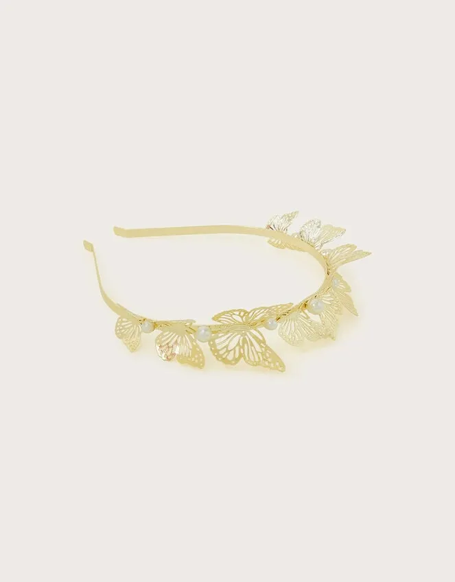 Children Pearly Butterfly Headband Monsoon Girls039 Hair Accessories