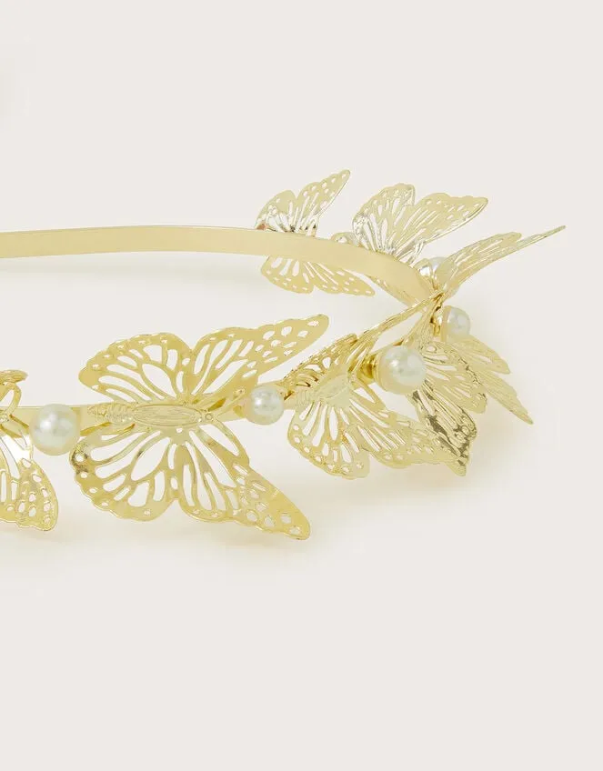 Children Pearly Butterfly Headband Monsoon Girls039 Hair Accessories