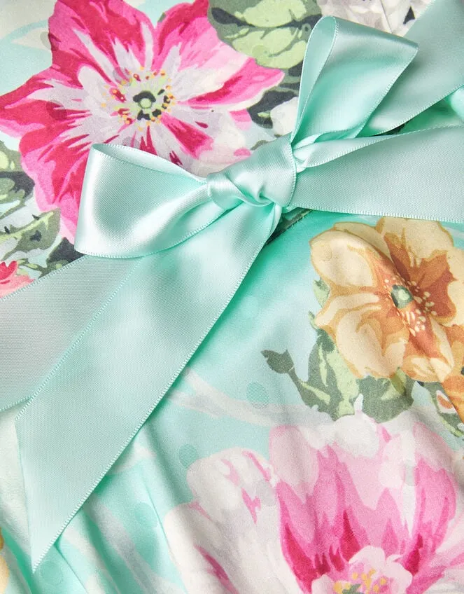 Children Scarf Bloom Dress Blue Monsoon Dresses