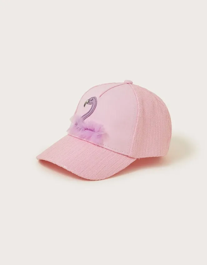Children Sequin Flamingo Cap Purple Monsoon Hats and Sunglasses