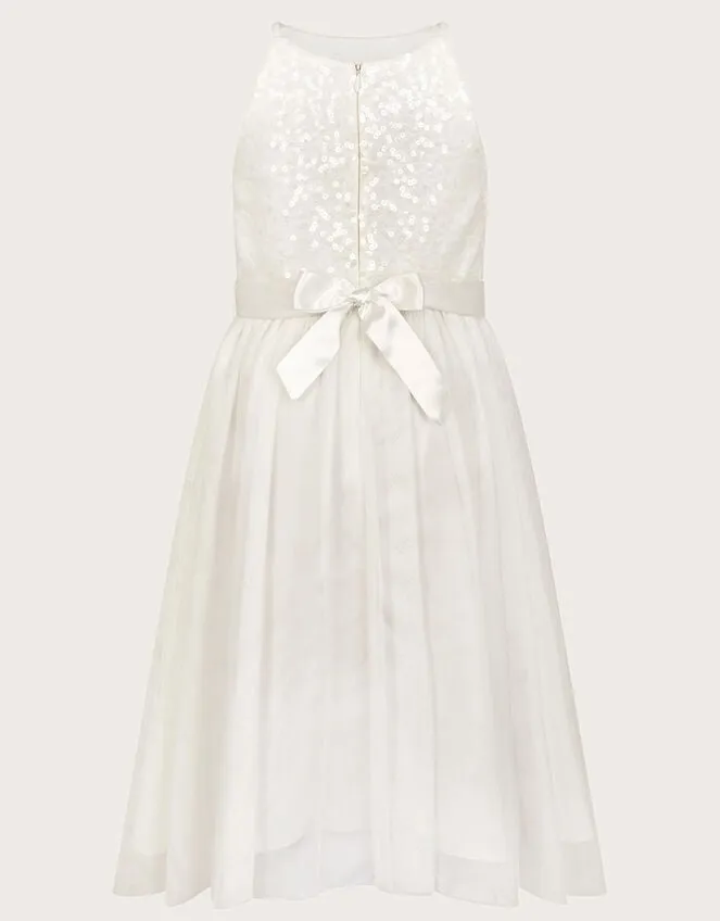 Children Sequin Truth Bridesmaid Dress Ivory Monsoon Dresses