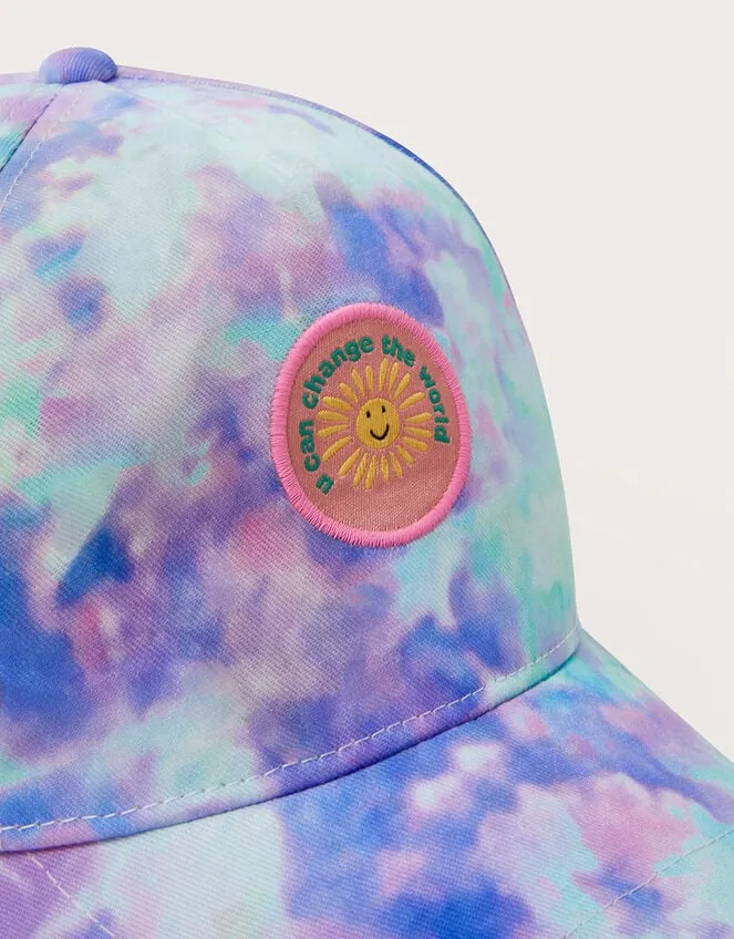 Children Tie Dye Badge Cap Multi Monsoon Hats and Sunglasses