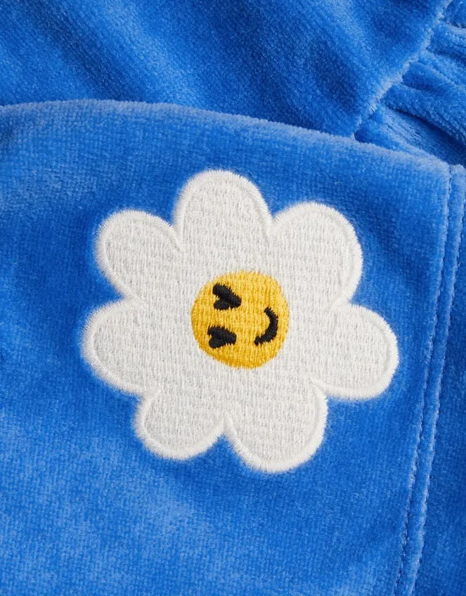 Children Velour Tiered Skirt Blue Monsoon Casualwear Collection