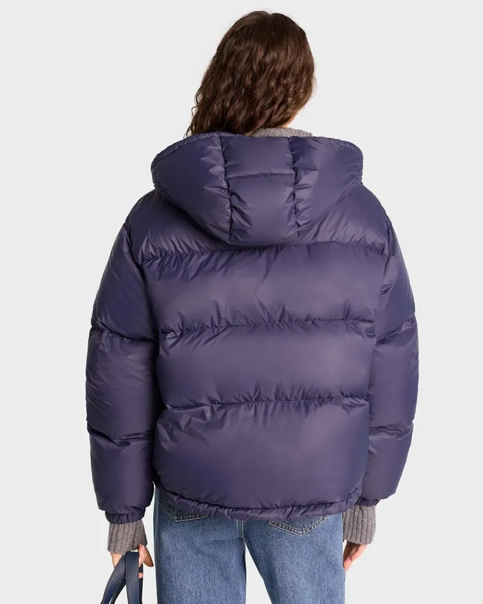 Coats Women Sporty and Rich Crown Puffer Jacket 8211 Navy