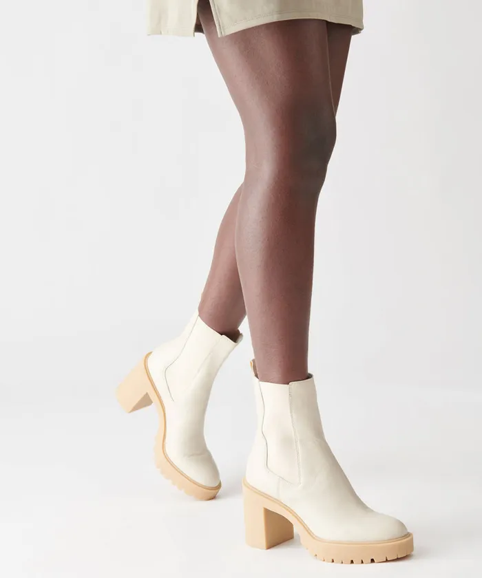 Coen H2O Boots Ivory Leather Ivory Leather H2o Women Dolce Vita Boots and Booties
